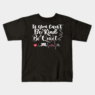 Panda Bear be kind or be quiet Kids T-Shirt